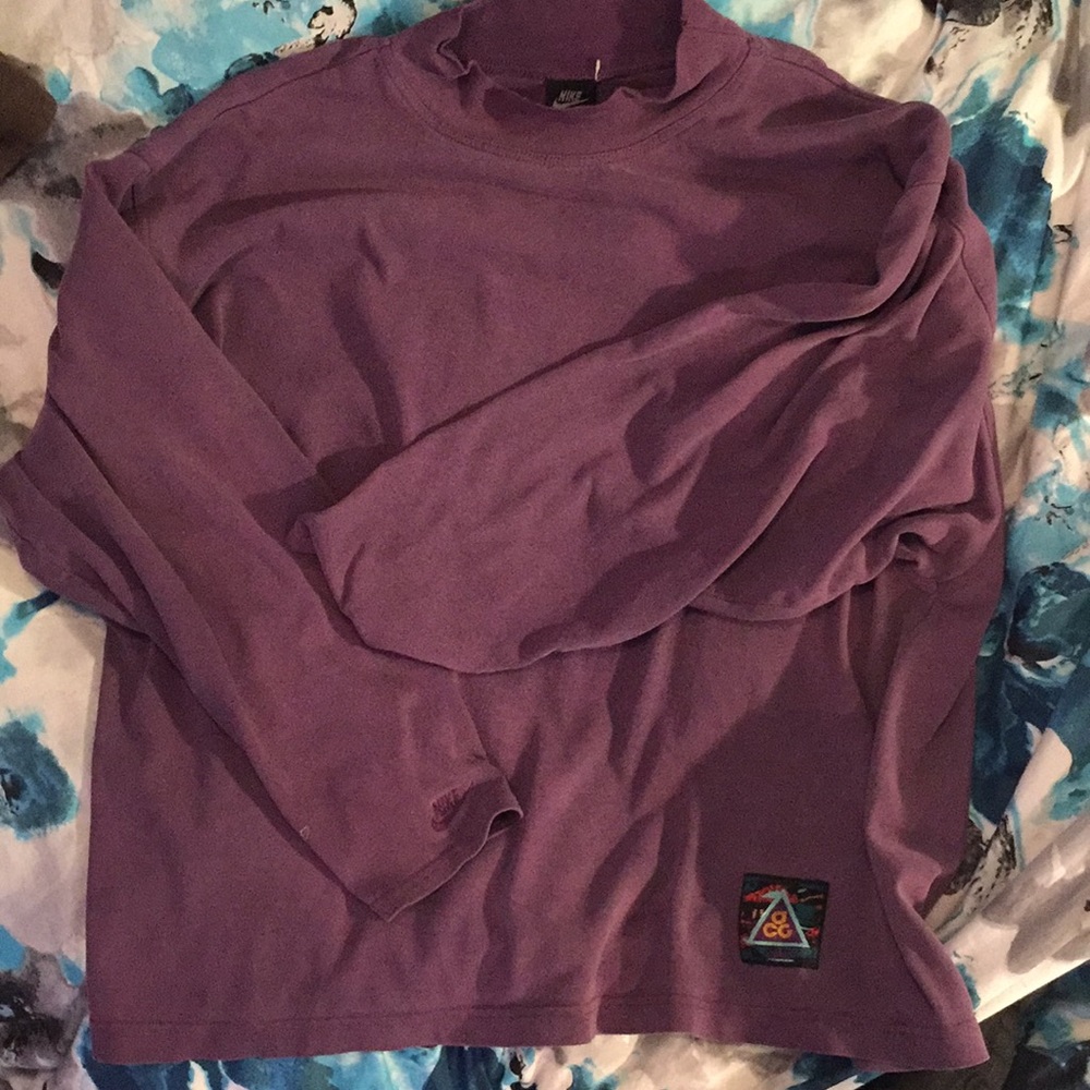Vintage Nike mock turtle neck